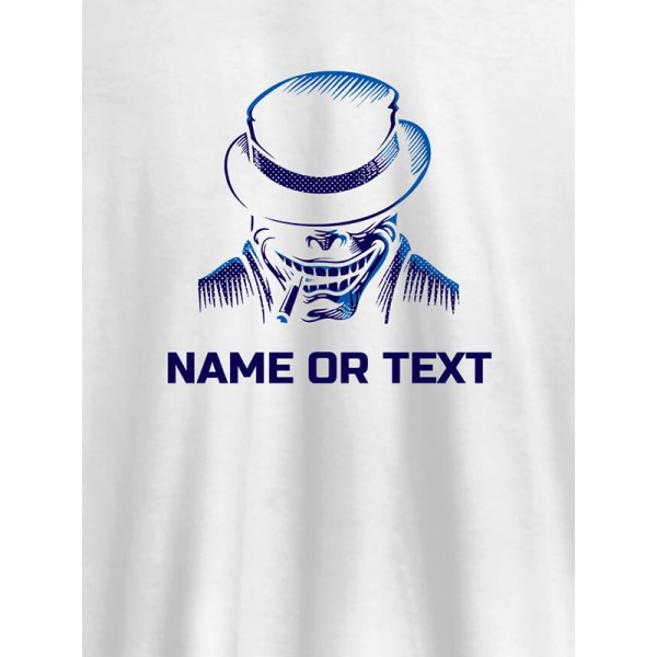 Wild Man with Cigaratte On Personalized Tees Wild Man with Cigaratte On Personalized Tees