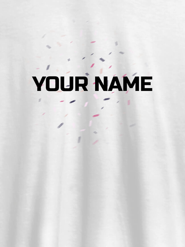 Custom Blast Design with Your Name On Customized Men Tees