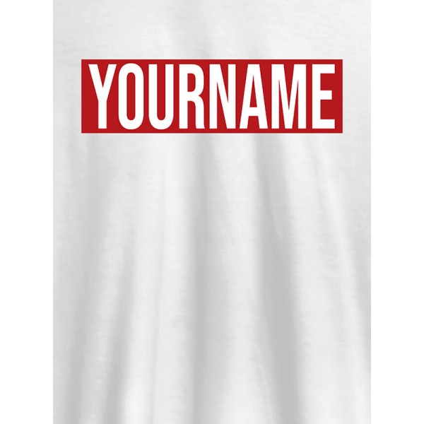 YourName On Customized Tshirt for Men