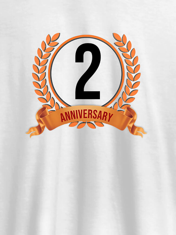 Custom Anniversary Theme On Personalized T-Shirt