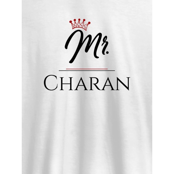 Mr with Your Text On Personalized Tshirt