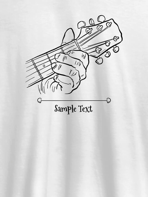 Custom Unplugged Theme with Text On Men T Shirts with Name, Text, and Photo