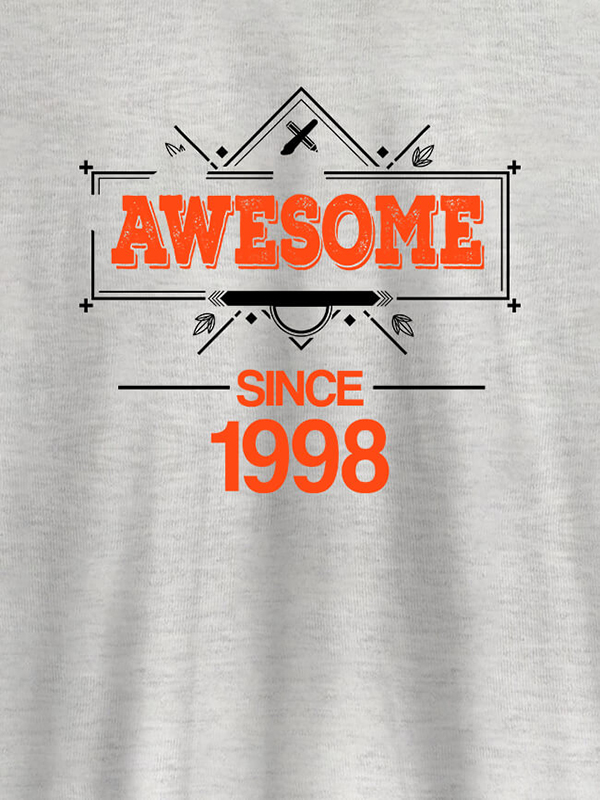 Custom Awesome Since Personalized Mens T Shirt