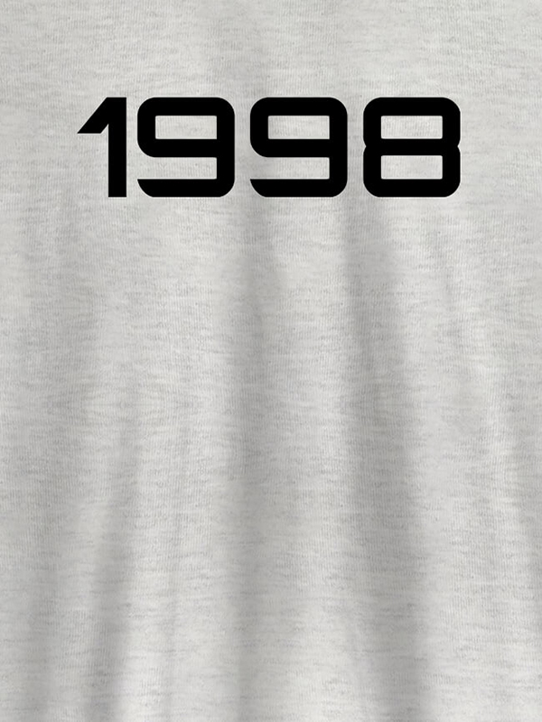 Custom Birth Year Personalised Printed Mens T Shirt