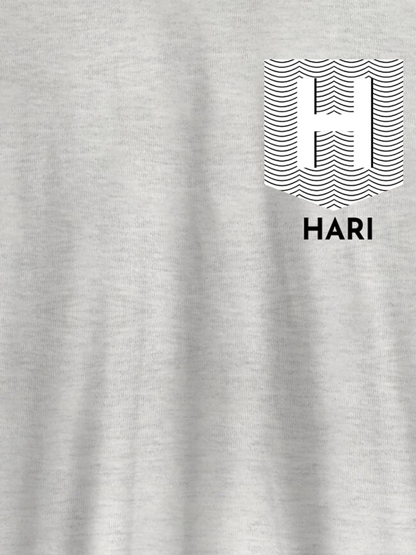 Custom Personalised Mens T Shirt With Name Right Corner