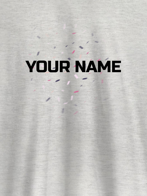 Custom Blast Design with Your Name On Customized Men Tees