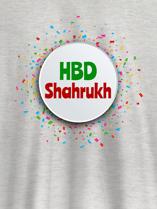 Custom Birthday Theme with Your Name On Men T Shirts with Name, Text, and Photo