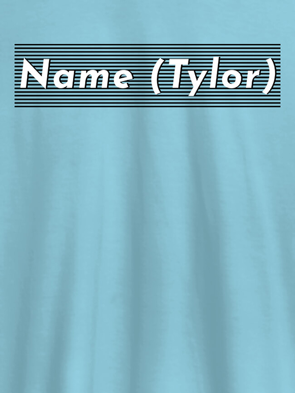 Custom Personalised Unique Womens T Shirt With Name