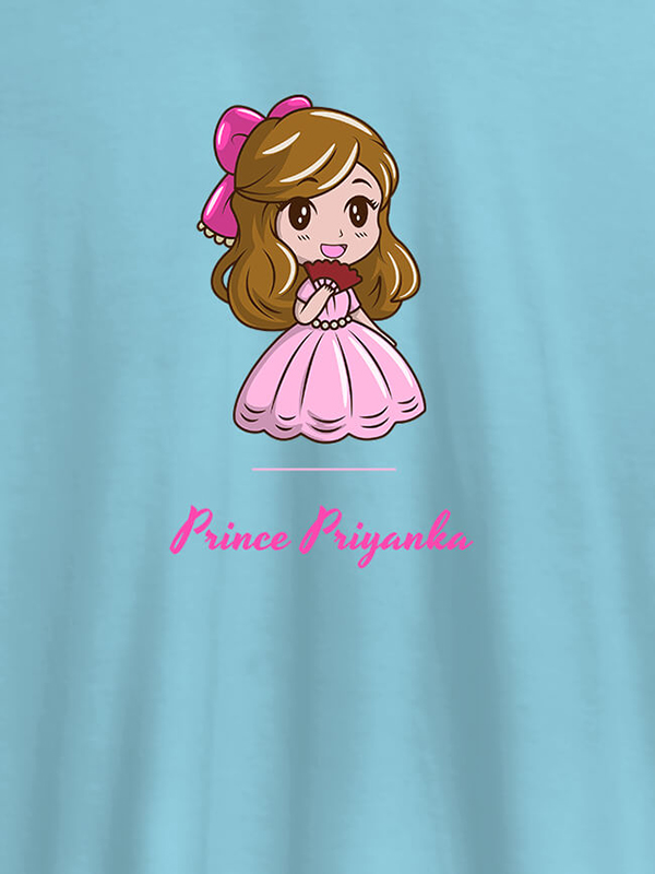 Custom Cute Princess with Your Name On Personalized Women Tees