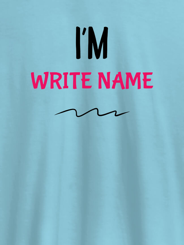 Custom I am with Your Name On T-shirts For Women with Name, Text and Photo