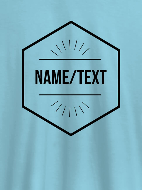 Custom Simple Design with Name On Personalized Women Tees