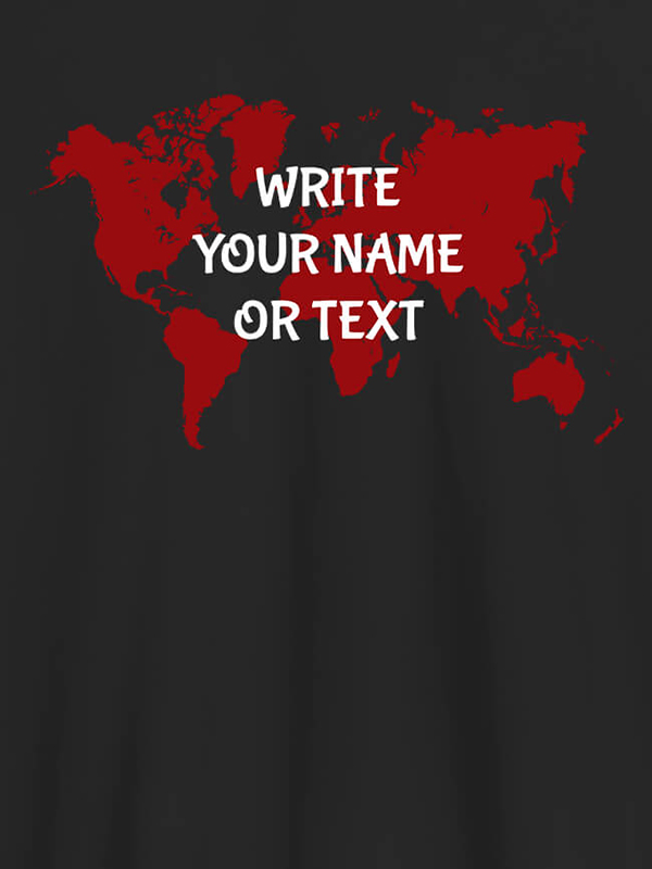 Custom Wite Your Name On Customized Tshirt for Women