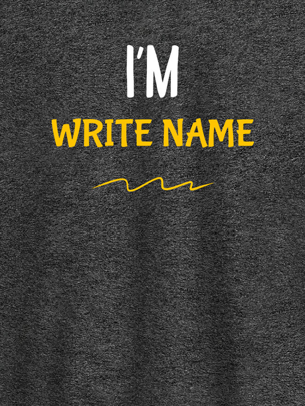 Custom I am with Your Name On T-shirts For Women with Name, Text and Photo