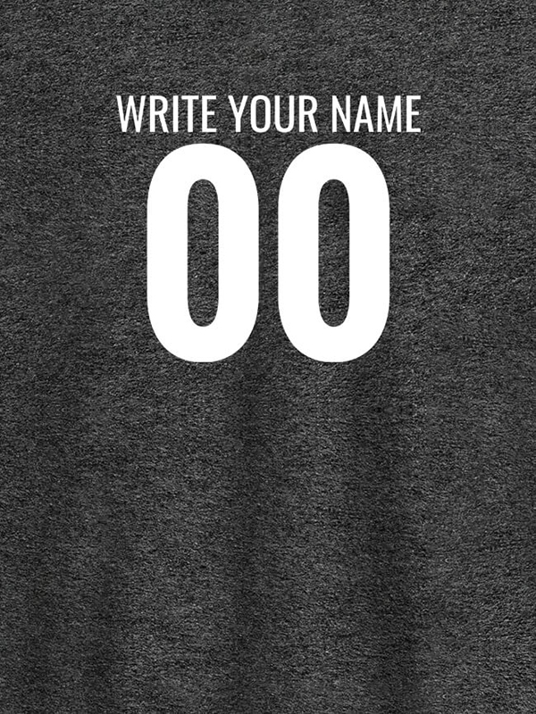 Custom Name and Number On Women T Shirts with Name, Text, and Photo