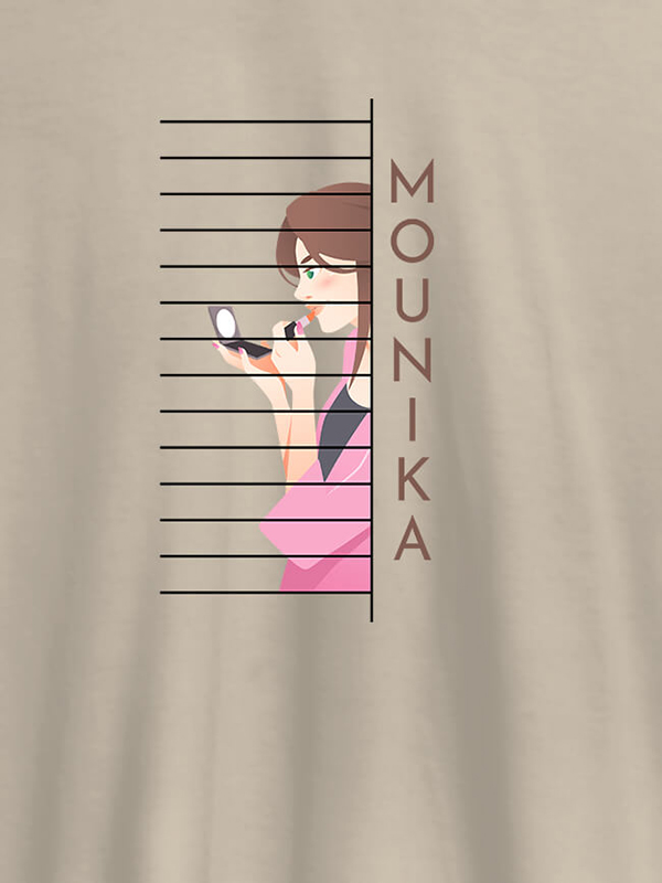 Custom Personalised Womens T Shirt With Name Unique Design