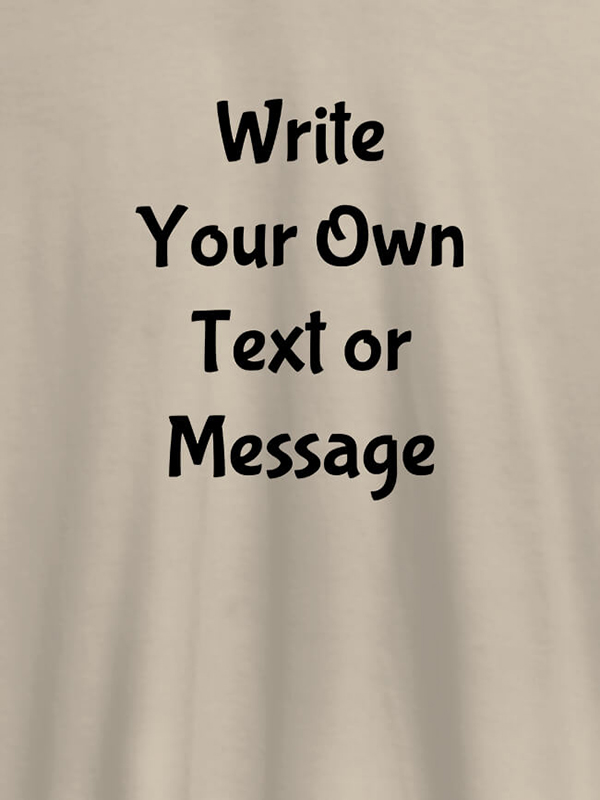 Custom Pocket Text On Customized Women T-Shirt