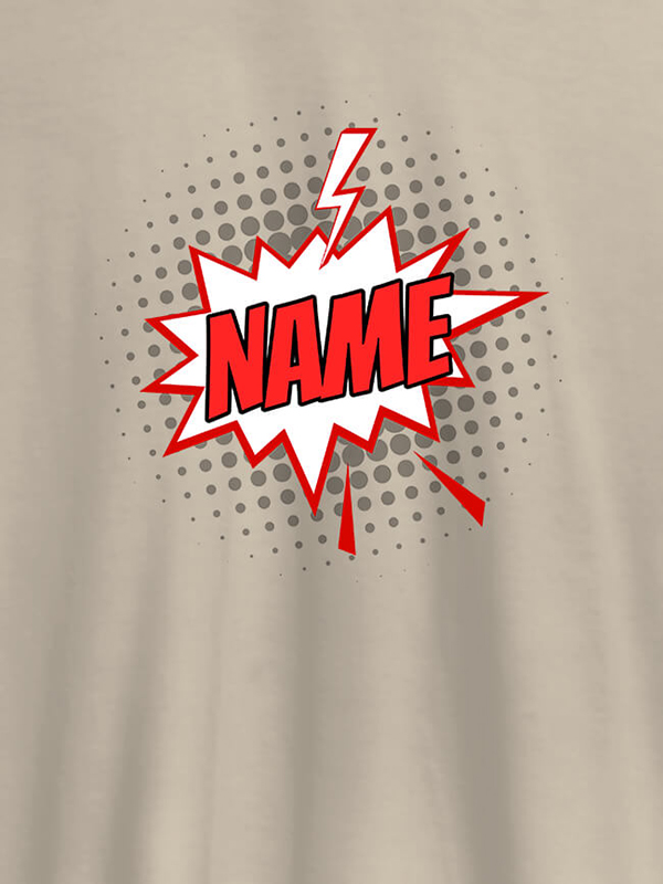 Custom Thunder Theme On Customized Women Tees