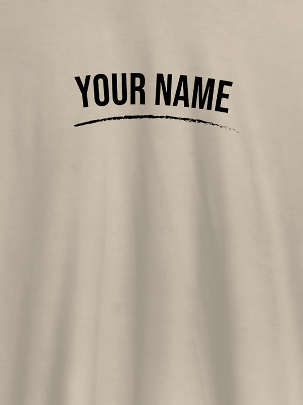 Custom Signature Theme with Your Name On Customized Women Tees