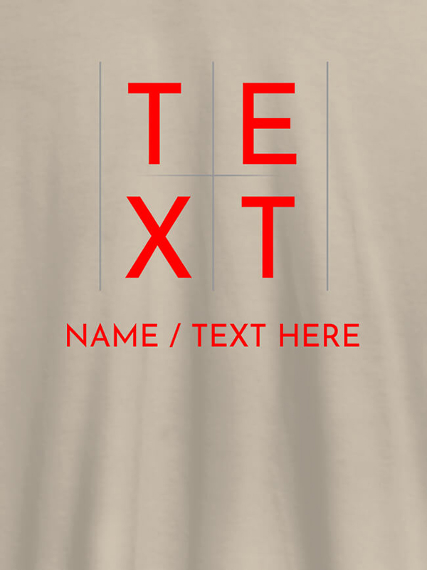 Custom Write Your Name and Text On T-shirts For Women with Name, Text and Photo