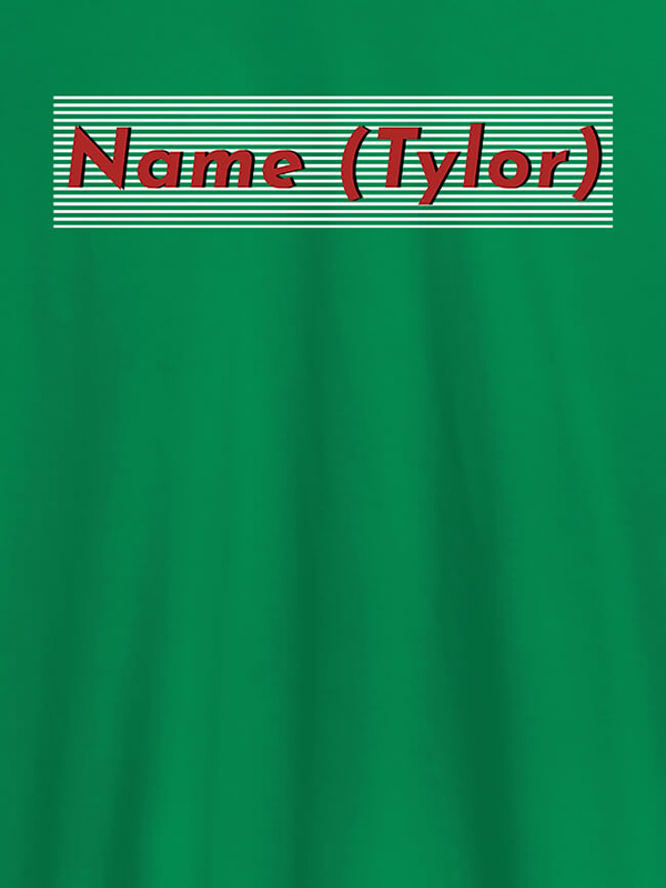 Custom Personalised Unique Womens T Shirt With Name