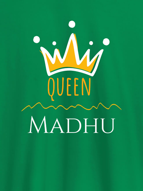 Custom Queen Crown with Name On Women T Shirts with Name, Text, and Photo