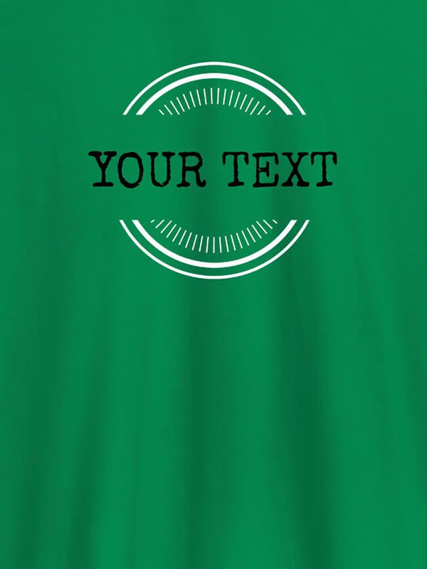 Custom Stamp Theme with Your Name On Women T Shirts with Name, Text, and Photo