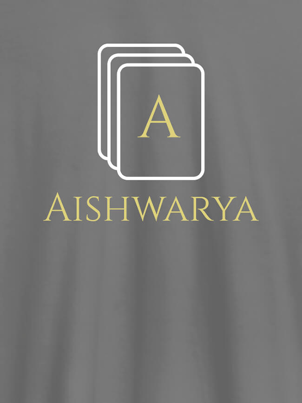 Custom Playing Cards with Initial and Name On Personalized Women Tees