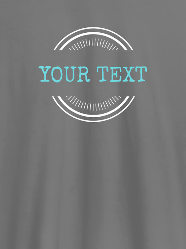 Custom Stamp Theme with Your Name On Women T Shirts with Name, Text, and Photo