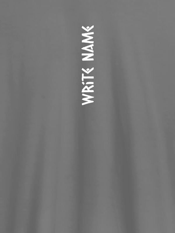Custom Vertical Name On Personalized T-Shirt for Women
