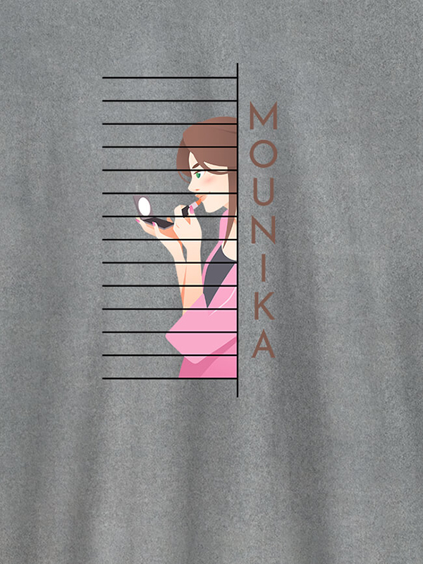 Custom Personalised Womens T Shirt With Name Unique Design