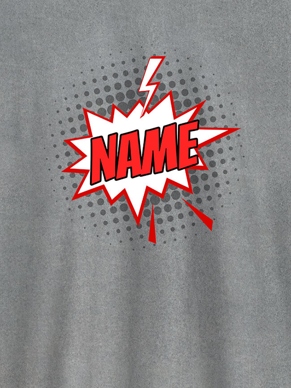 Custom Thunder Theme On Customized Women Tees