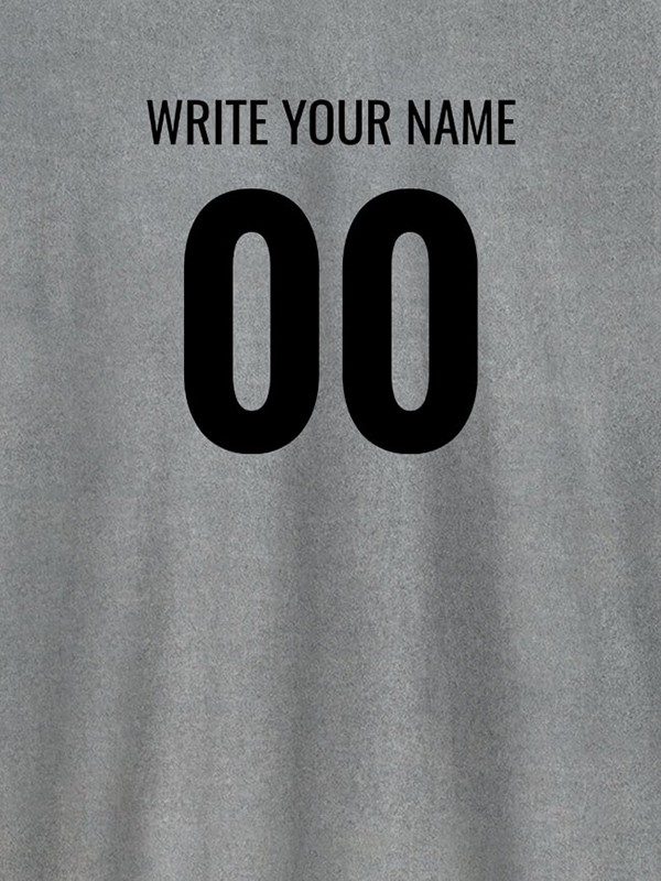 Custom Name and Number On Women T Shirts with Name, Text, and Photo