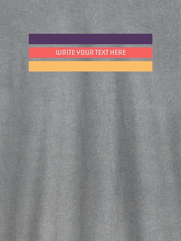 Custom Write Quote with Your Name On Women T Shirts with Name, Text, and Photo