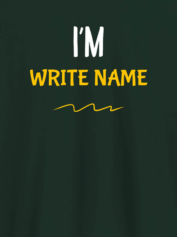 Custom I am with Your Name On T-shirts For Women with Name, Text and Photo