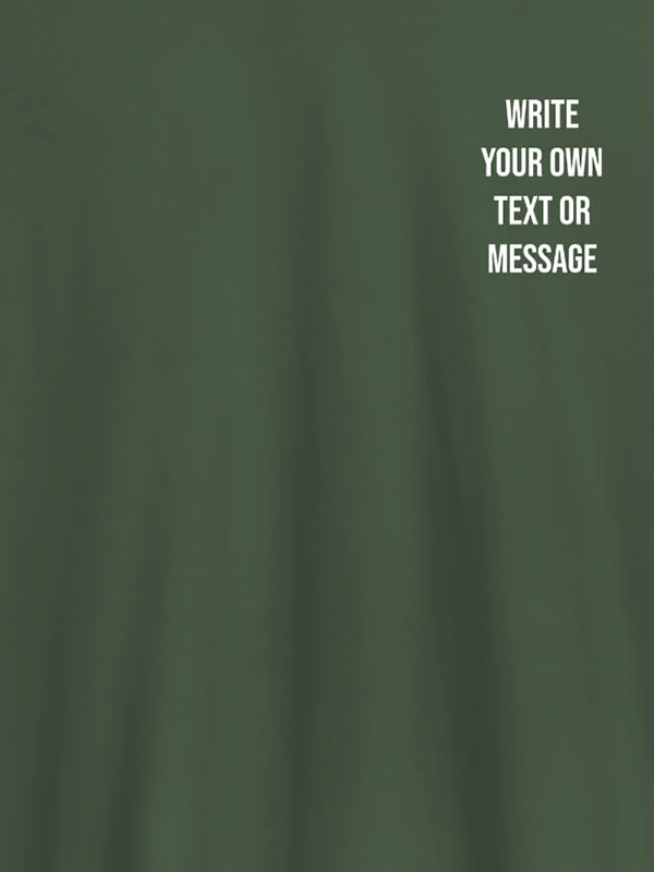 Custom Write Your Own Text On Customized Women T-Shirt