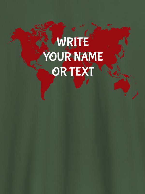 Custom Wite Your Name On Customized Tshirt for Women