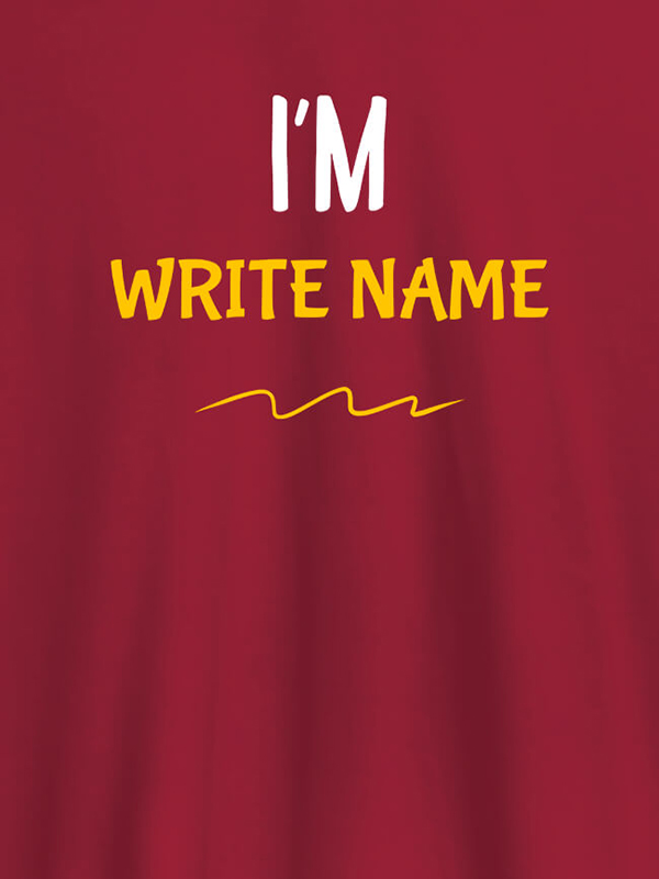 Custom I am with Your Name On T-shirts For Women with Name, Text and Photo