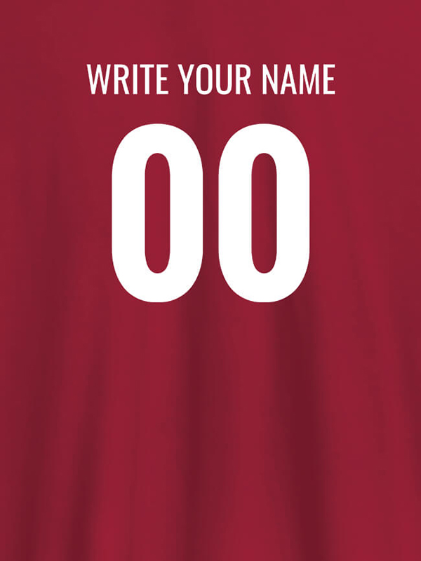 Custom Name and Number On Women T Shirts with Name, Text, and Photo