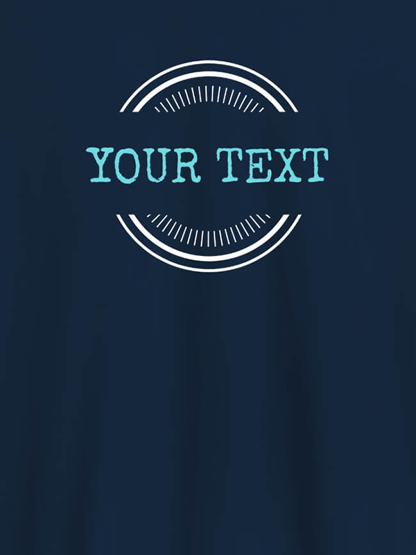 Custom Stamp Theme with Your Name On Women T Shirts with Name, Text, and Photo