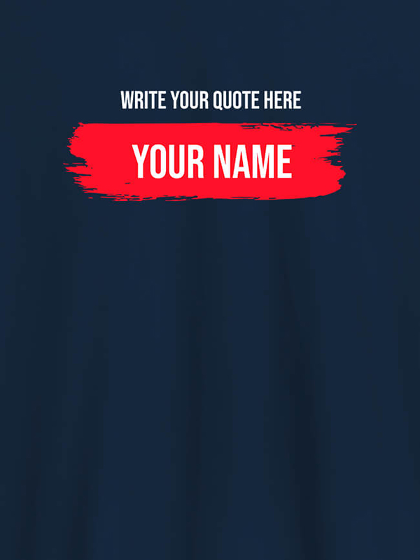 Custom Quote with Your Name On Customized Women Tees