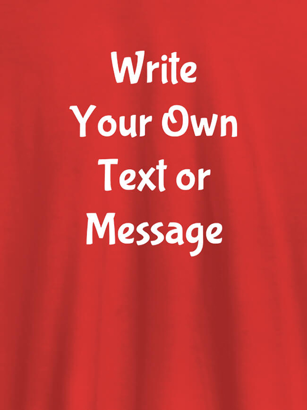 Custom Pocket Text On Customized Women T-Shirt
