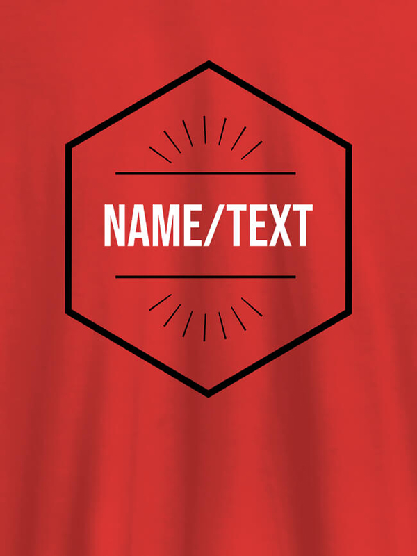 Custom Simple Design with Name On Personalized Women Tees