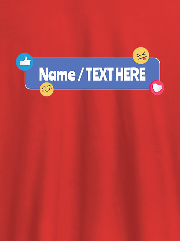Custom Your Name with Emojis On Customized Womens T-Shirt