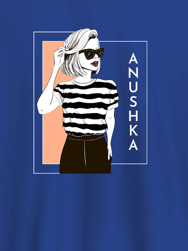 Custom Personalised Womens T Shirt Latest Fashion Trends With Name