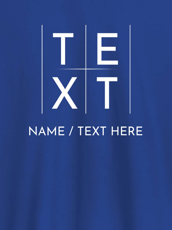 Custom Write Your Name and Text On T-shirts For Women with Name, Text and Photo
