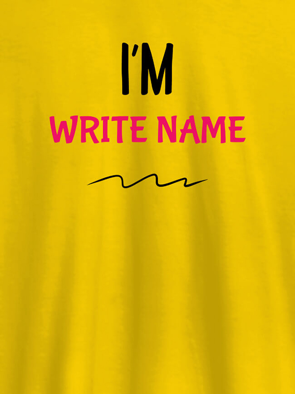 Custom I am with Your Name On T-shirts For Women with Name, Text and Photo