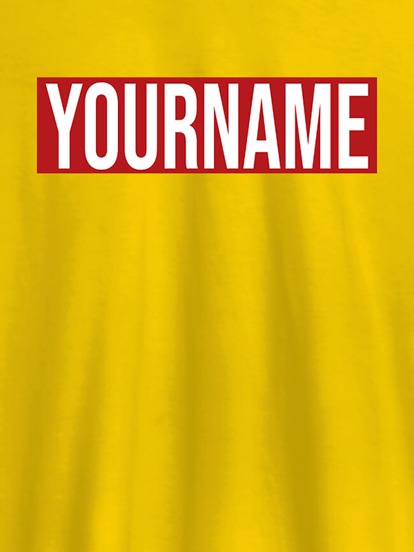 Custom YourName On Personalized Women Tees
