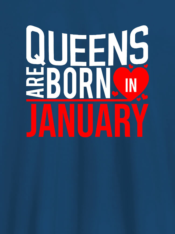 Custom Queens Are Born In Personalised Womens T Shirt