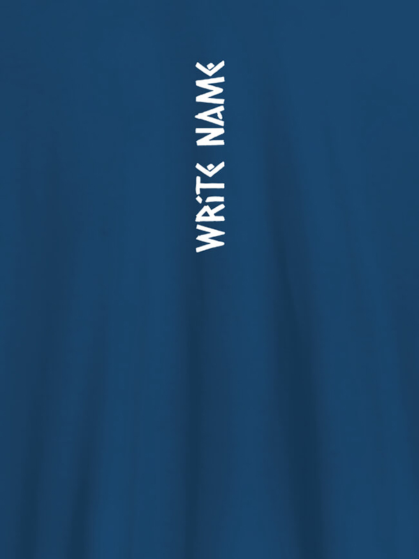 Custom Vertical Name On Personalized T-Shirt for Women