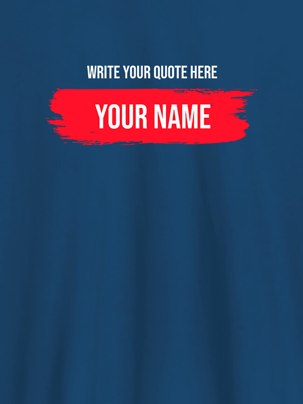 Custom Quote with Your Name On Customized Women Tees